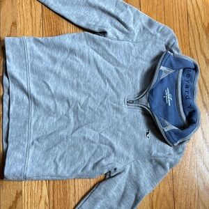 Boys Vineyard Vines Gray Half-Zip Sweater Size 6